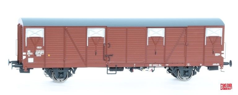 NS HBS Dunkel Aluminium Luftklappen mit 'Philips' Plakat und Aufschrift 'Philips Kobenhavn'